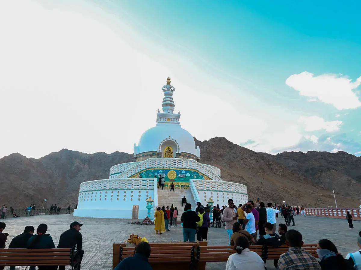 Shanti Stupa Leh